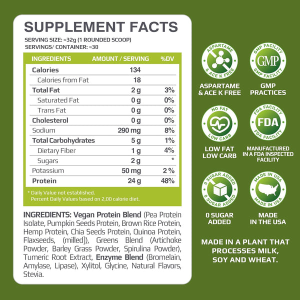 VEGAN PROTEIN 2.12 lbs.