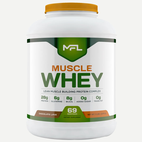 MUSCLE WHEY 5 lbs.