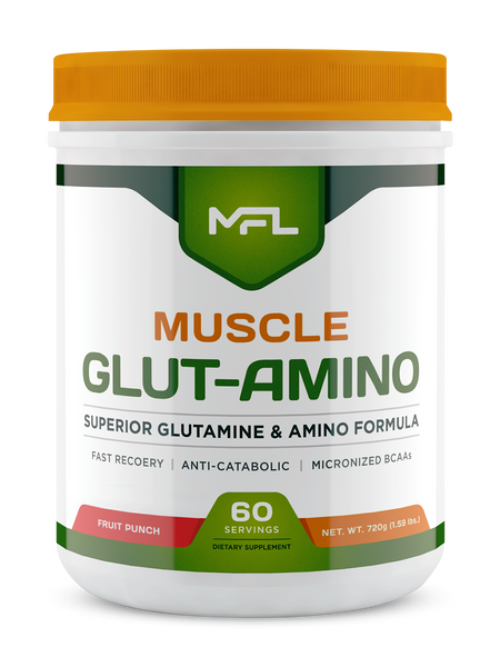 MUSCLE GLUT-AMINO 720g
